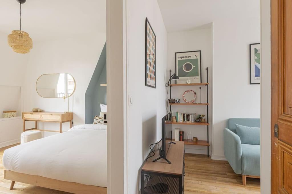 Apartment 1 Bedroom # Paris 14 # Alesia Екстериор снимка